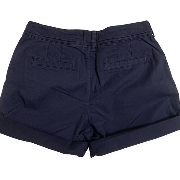 BOGO FREE! FAT FACE DORSET Womens Cotton/Elastane Chino Shorts Navy Blue Sz 4 - Picture 5 of 12